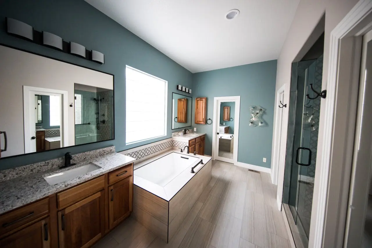 Charcoal Glow Bathroom Renovation